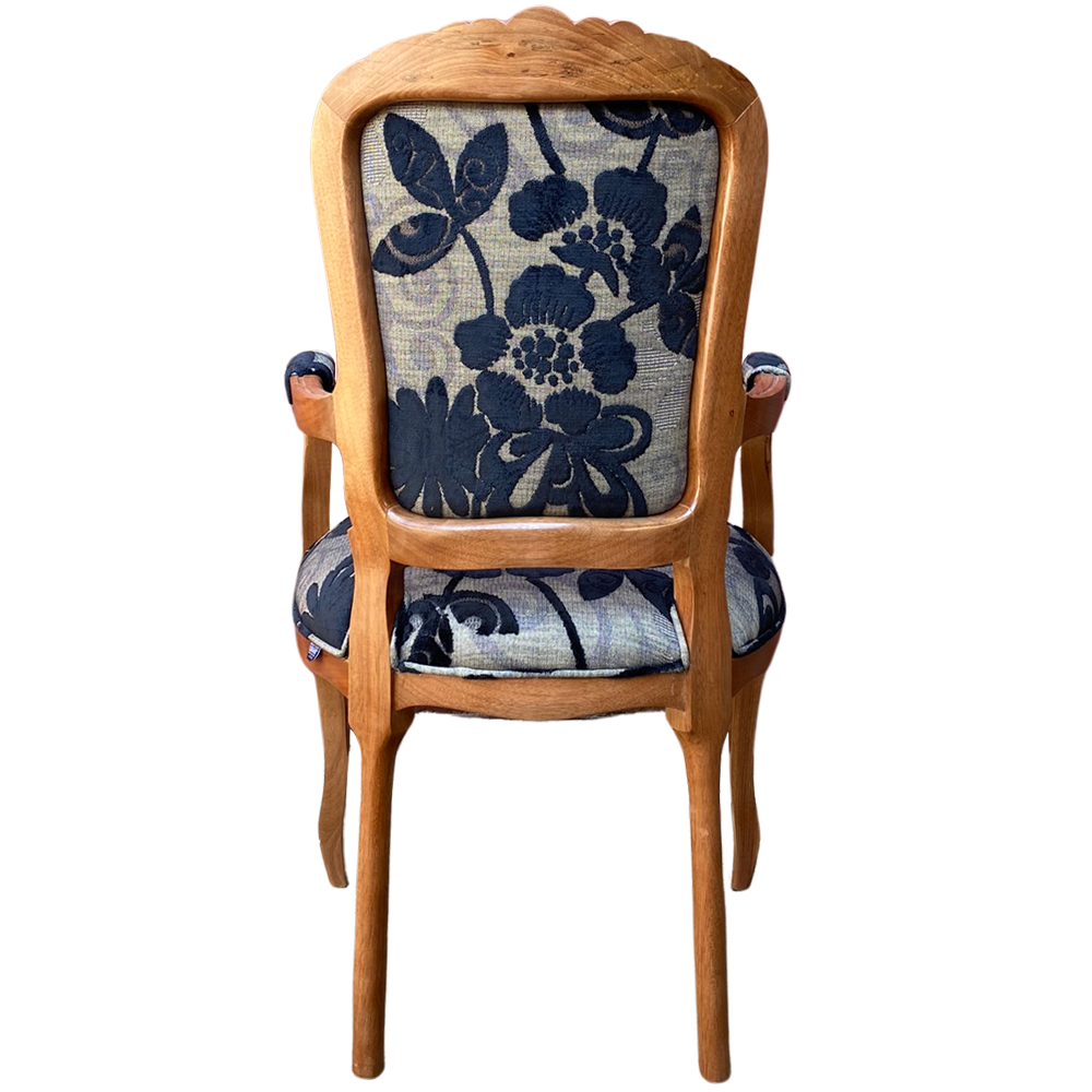 Cadeira Vitoriana com Braços4 cadeira vitoriana de luxo